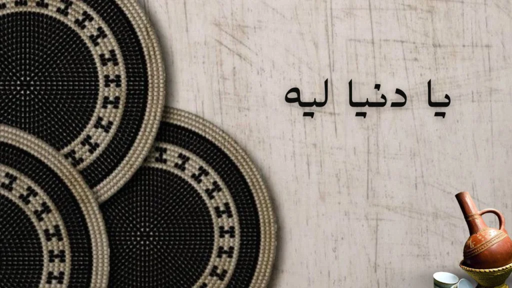 صورة غلاف قصيدة "يا دنيا ليه" للشاعرة تماضر نصر الدين تعكس التساؤل عن الحروب، الظلم والفراق في العالم.