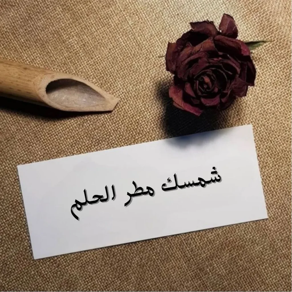 غلاف قصيدة شمسك مطر الحلم بتصميم حالم يجمع بين الضوء والمطر مع ملامح أنثوية مشرقة وخط عربي أنيق يوحي بالحب والإشراق