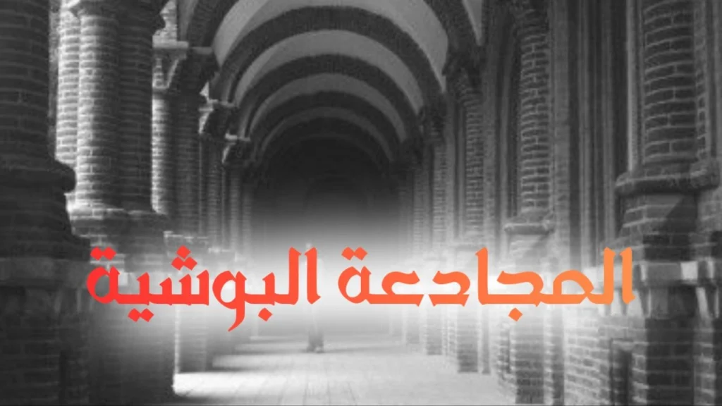غلاف يعبر عن مجادعة سودانية فكاهية تدور حول أكلة البوش الشعبية في أجواء تراثية مليئة بالونس والضحك والجلسات السودانية الدافئة