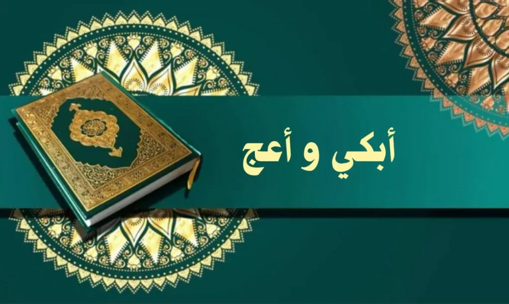 غلاف قصيدة "أبكي و أعج" بتصميم يعكس الطابع الروحاني والصوفي السوداني، مع ألوان دافئة وخط عربي أنيق، يجسد مشاعر المدح النبوي بأسلوب يعبر عن النص.