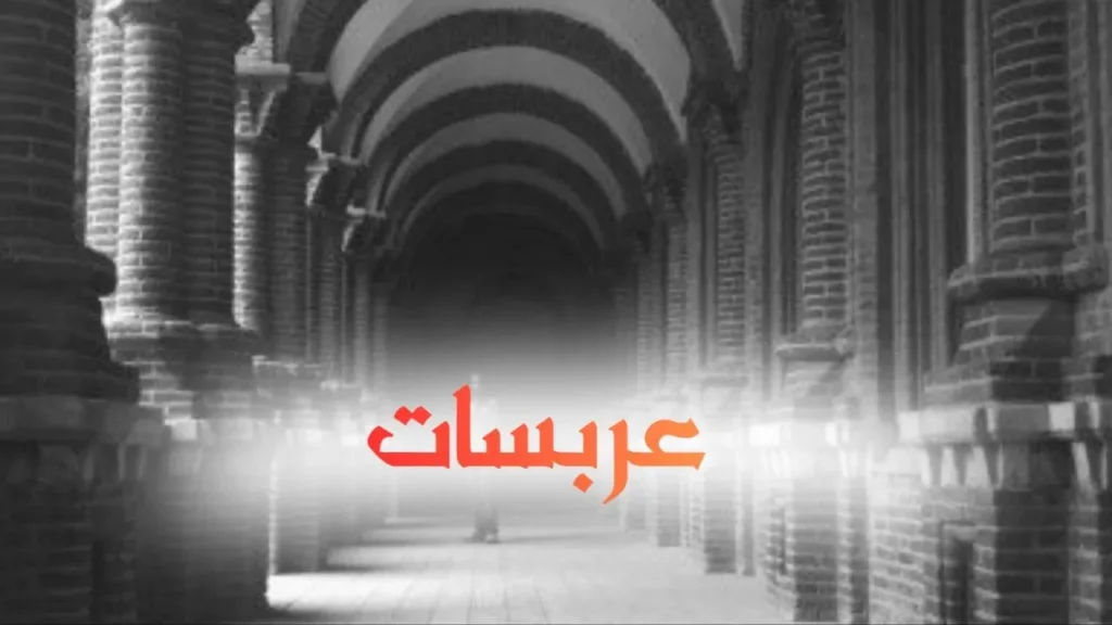 غلاف قصيدة عربسات بتصميم كاريكاتيري مرح يجسد طبق استقبال فضائي على هيئة قلب يلتقط إشارات من قمر صناعي، مع رموز البث والشاشات وألوان زاهية وخط عربي بارز يعكس الطابع الحلمنتيشي الرومانسي الساخر